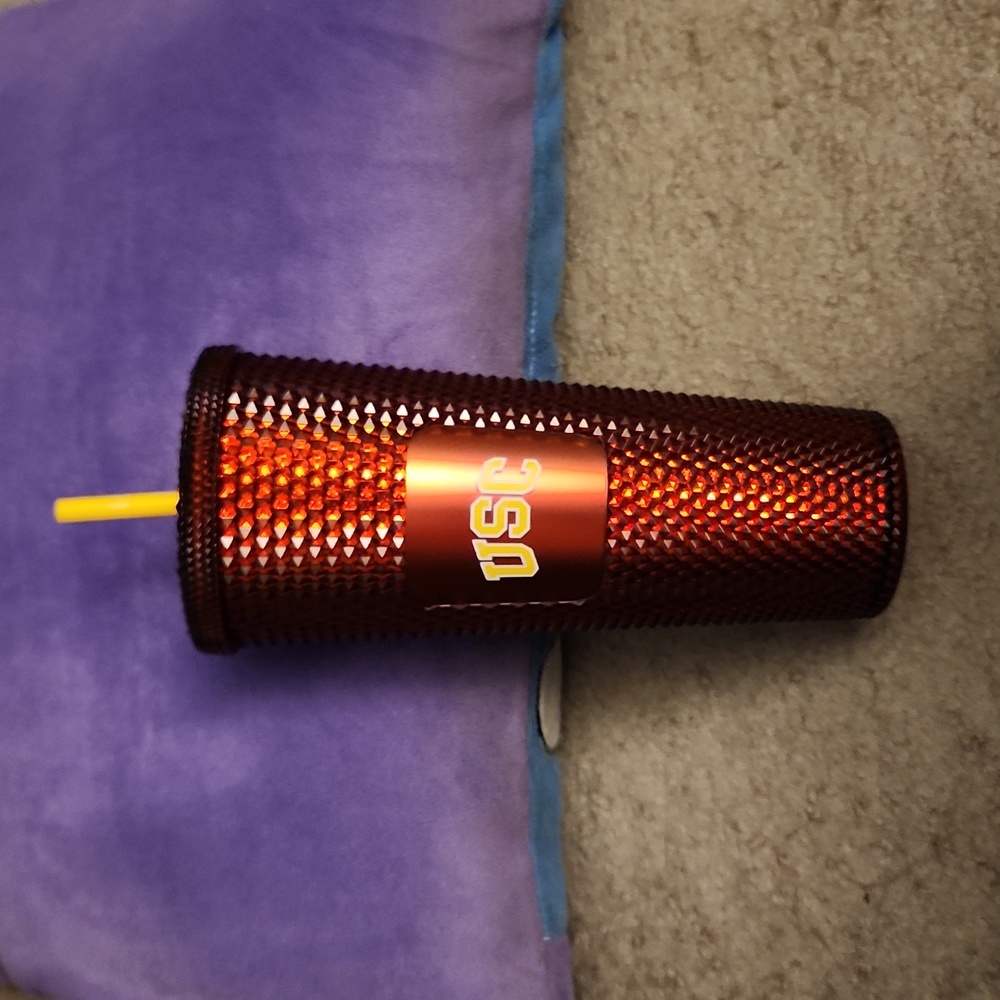 Starbucks USC Trojan Studded Tumbler